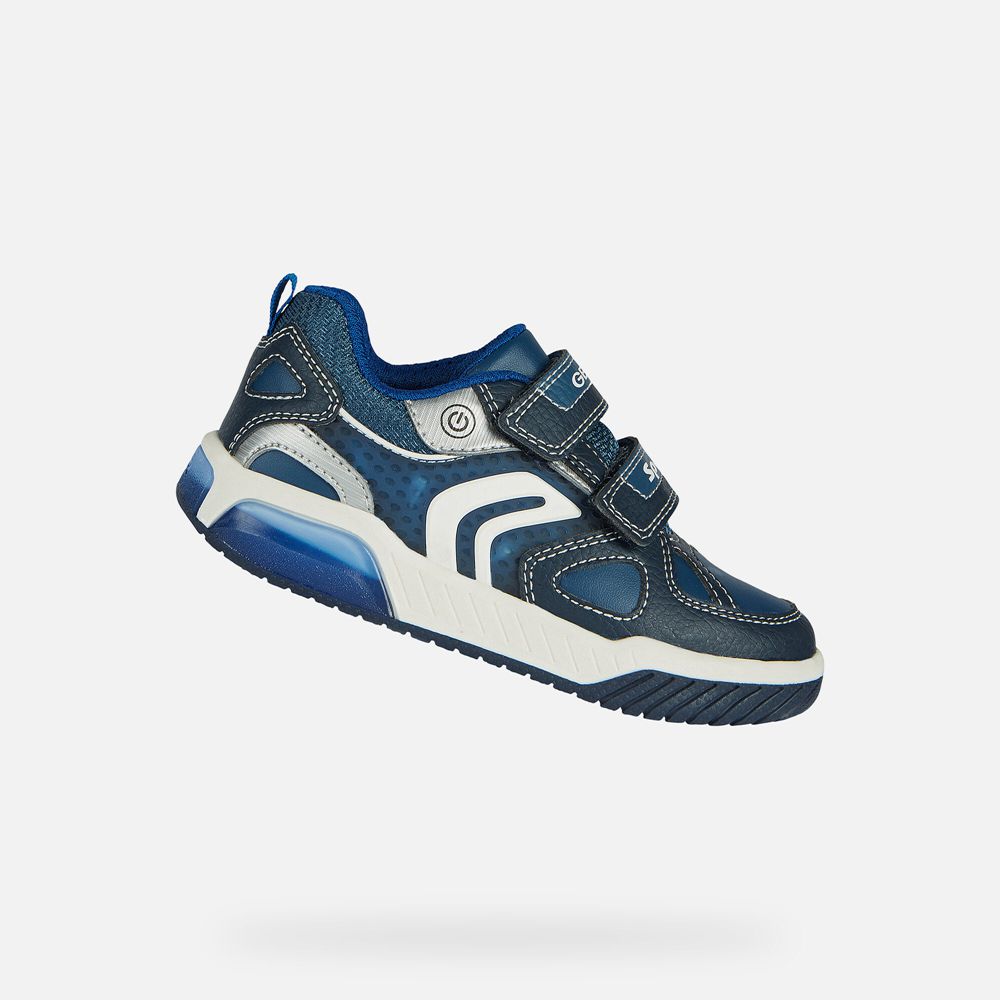 Geox Erkek Çocuk Spor Ayakkabı Lacivert - Inek - DYF-091754